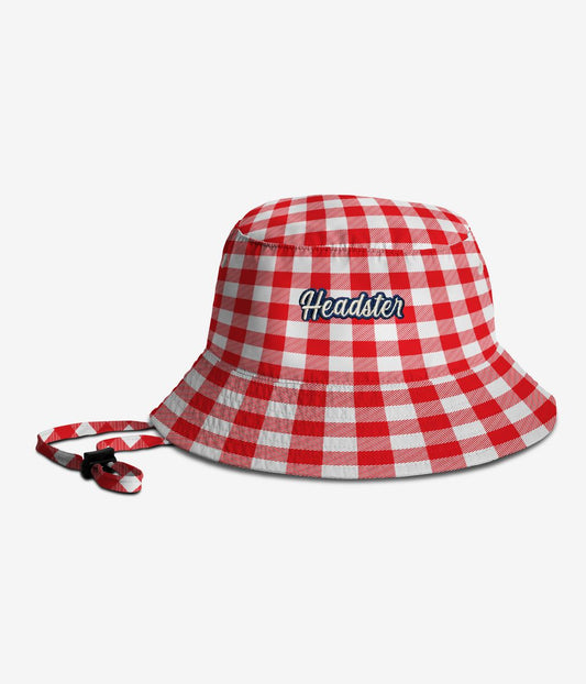 Headster Olivia Bucket Hat || Raspberry Red