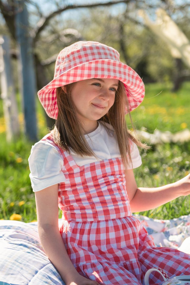Headster Olivia Bucket Hat || Raspberry Red