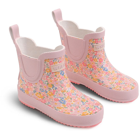 Wheat Kids Rubber Boot Beta || Multi Flowers