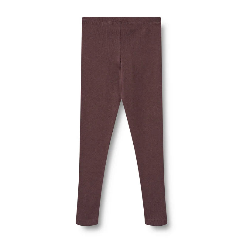 Wheat Kids Rib Leggings Maddy || Fudge