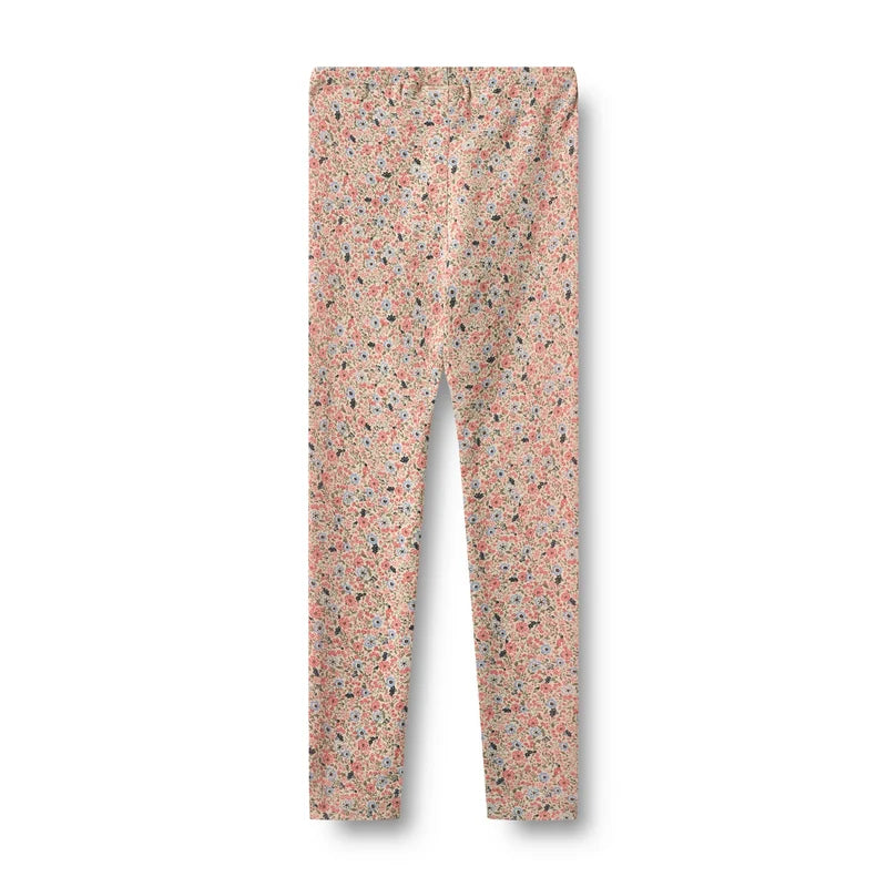 Wheat Kids Leggings Jules || Grey Cloud Flowers