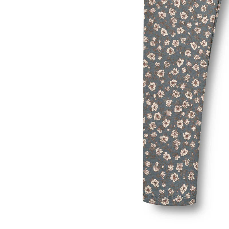 Wheat Kids Jersey Leggings Jules || Stormy Weather Magnolia