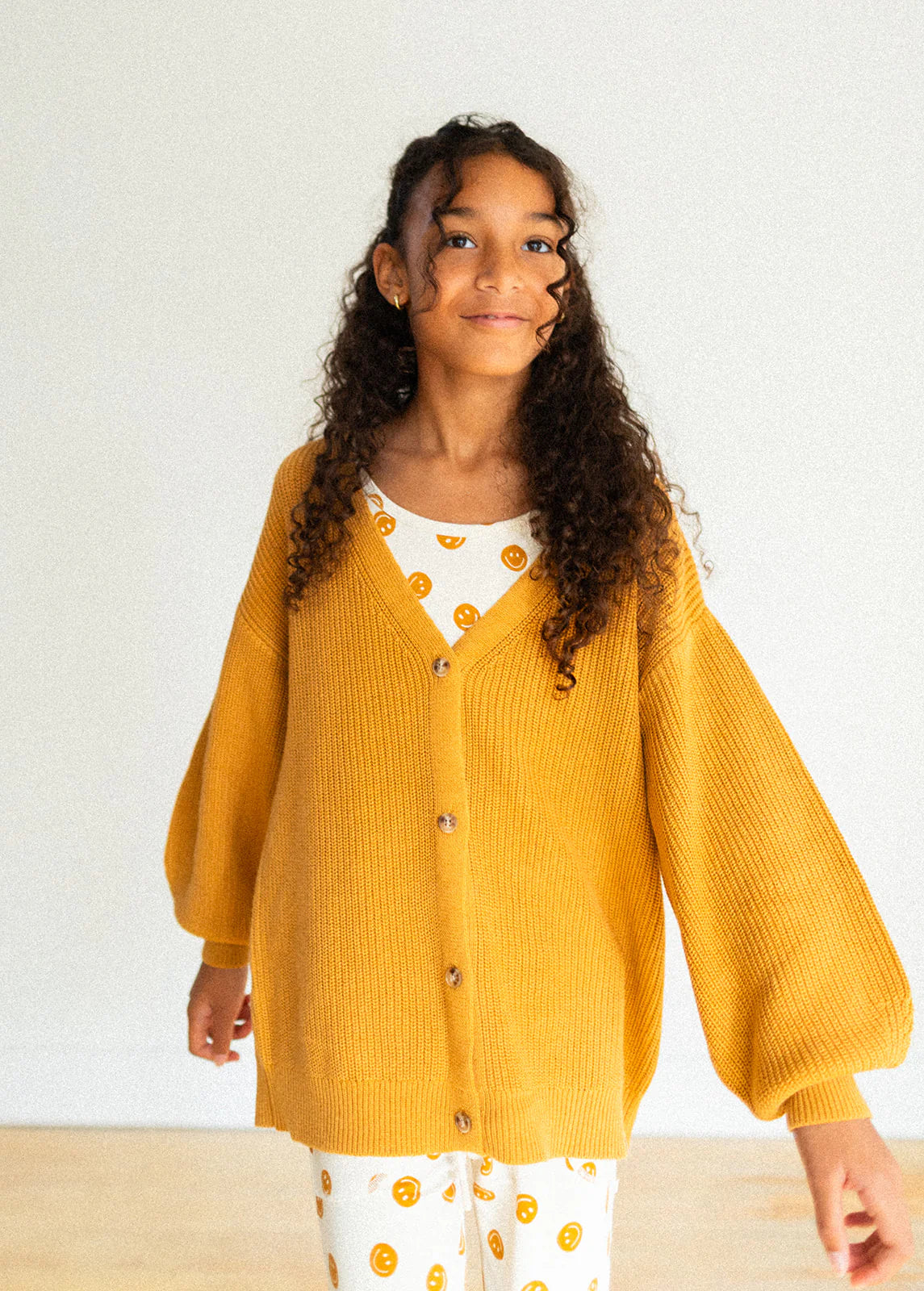 Jax & Lennon Youth Knit Button Cardigan