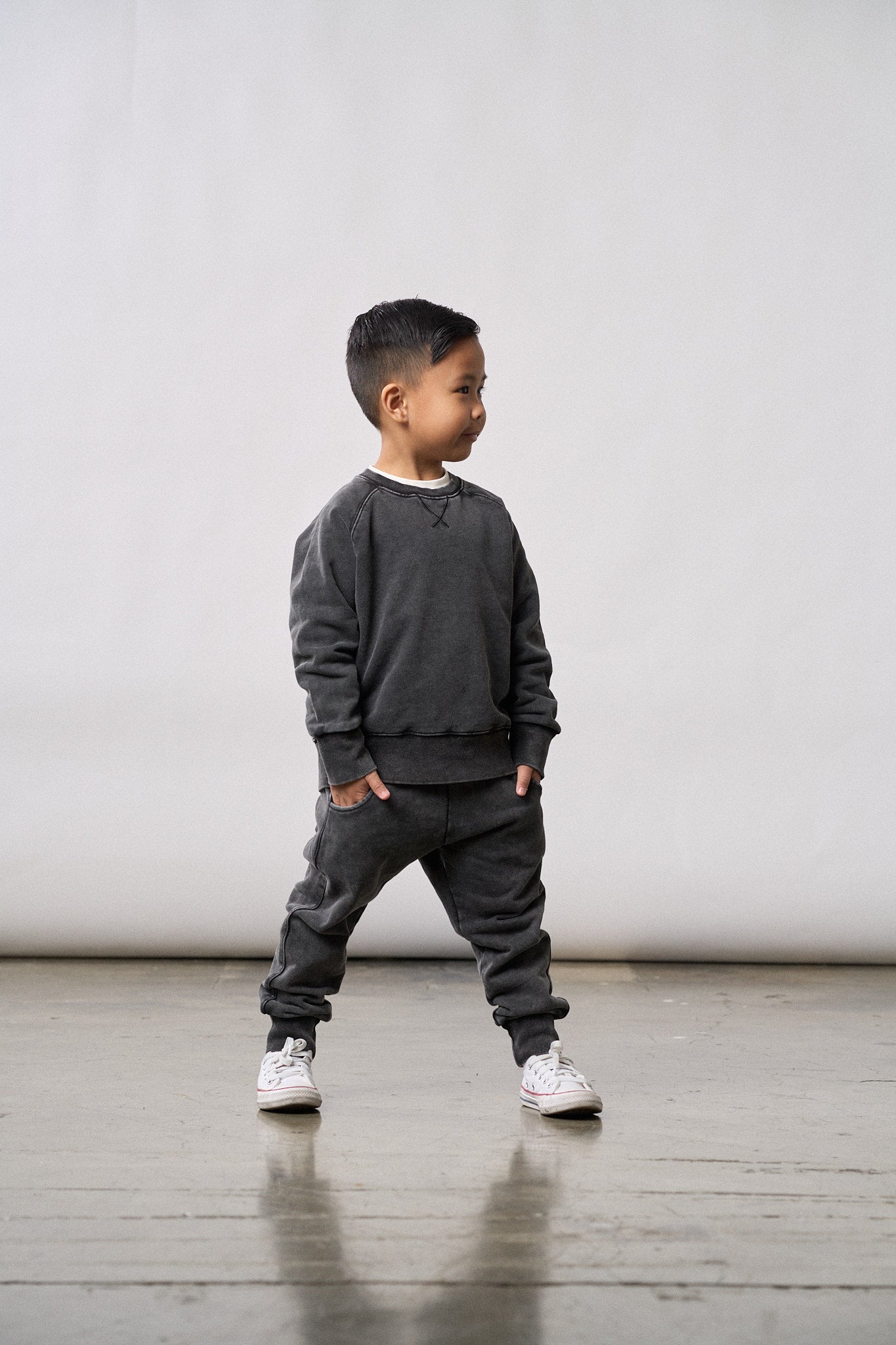 Little Bipsy Acid Wash Joggers