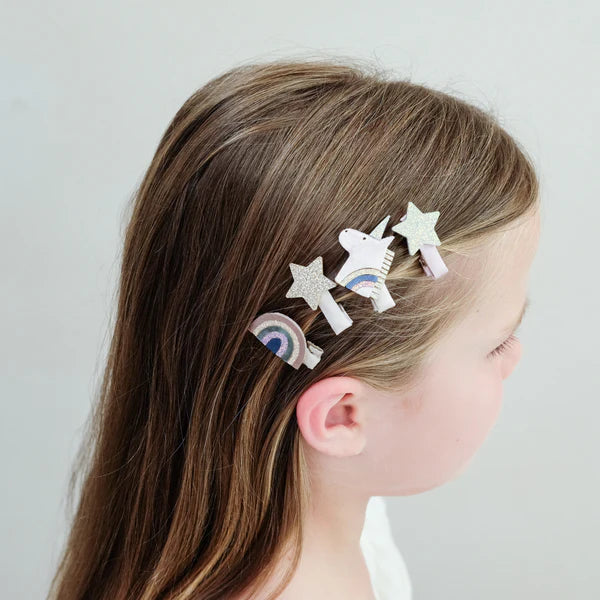 Mimi & Lula Celeste Unicorn Mini Clips