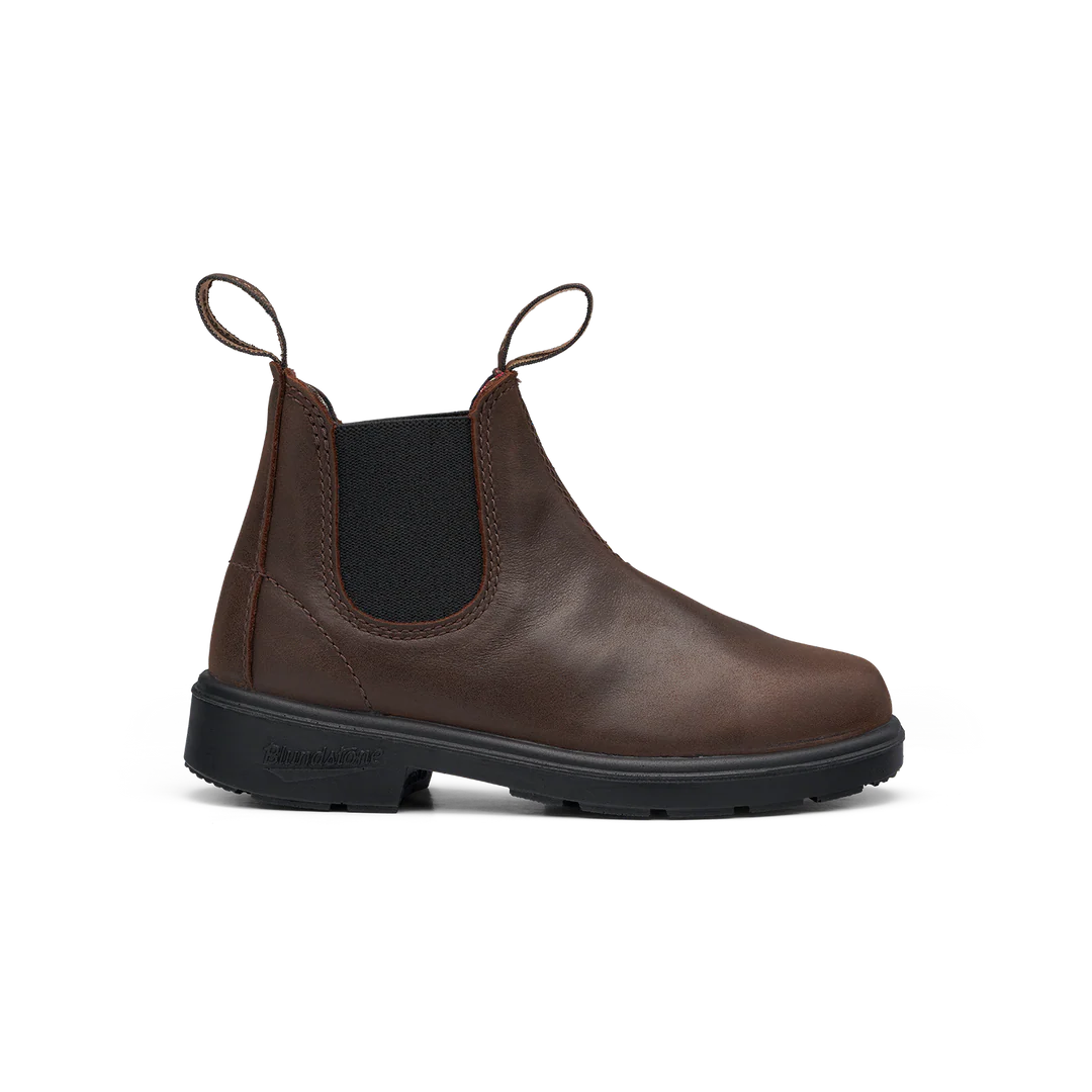 Kids Blundstone Boots || Antique Brown