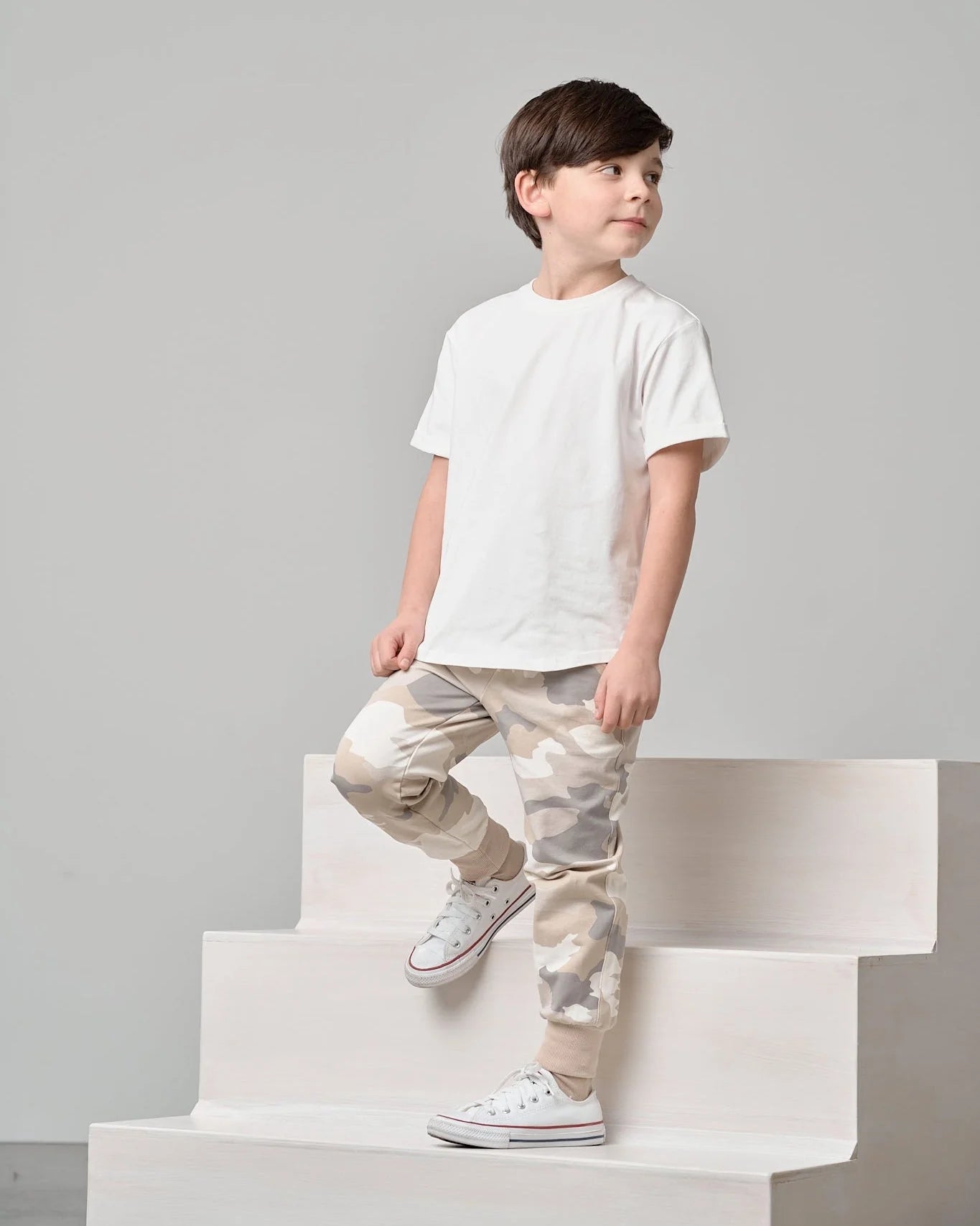 Little Bipsy Jogger || Faded Camo