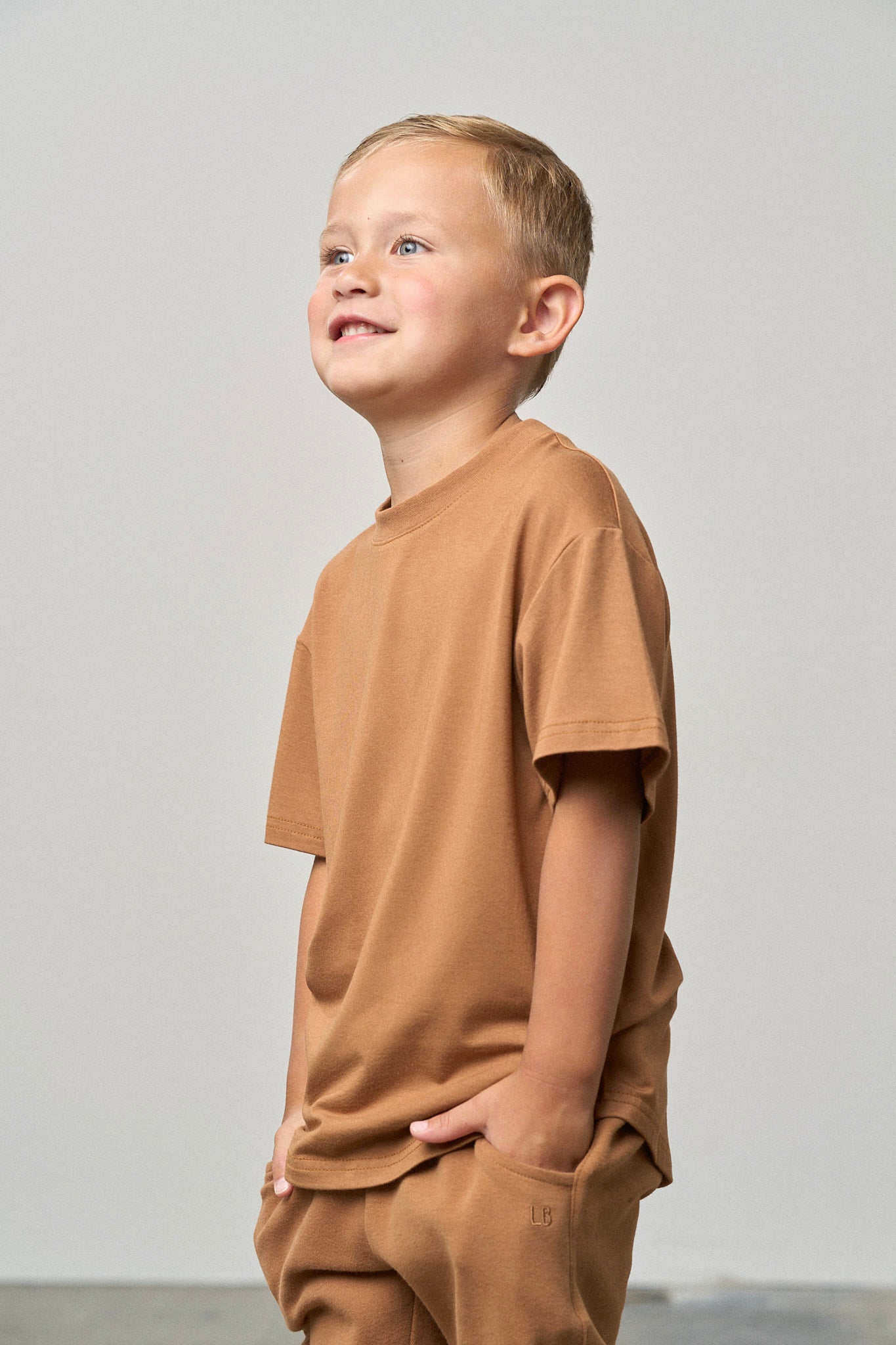 Little Bipsy Oversized Bamboo Tee || Chestnut