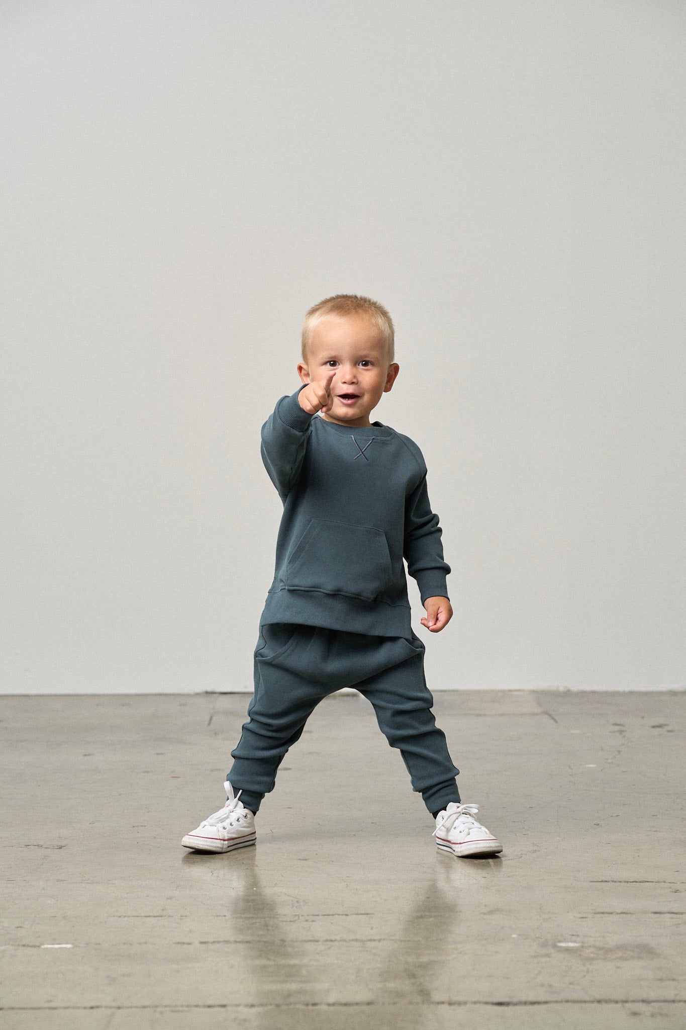 Little Bipsy Pocket Pullover || Night Fall