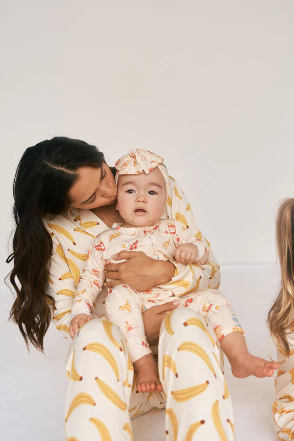 Bambi & Birdie Zipper Sleeper || Breakfast in Bed