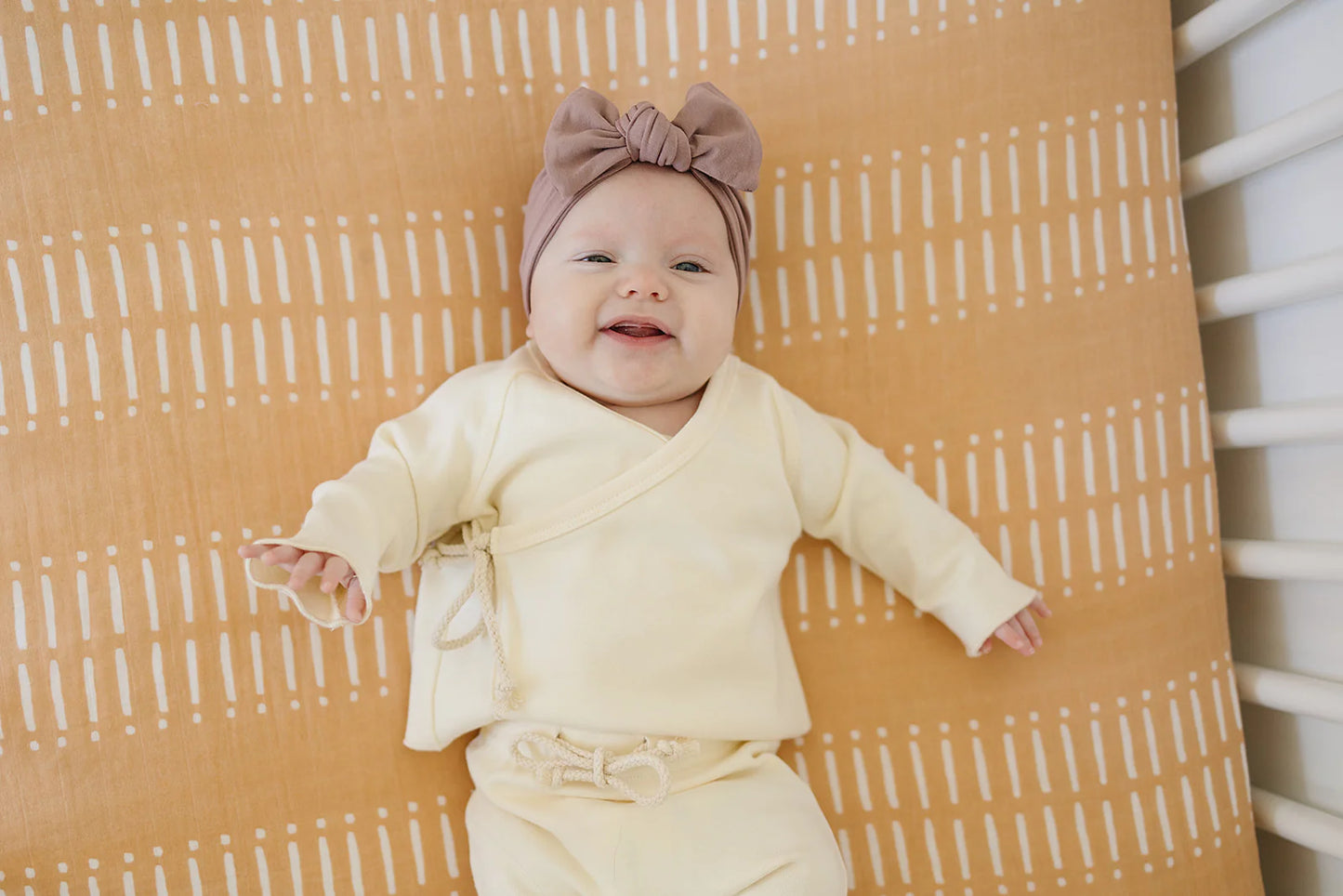 Mebie Baby Bamboo Head Wrap || Dusty Rose