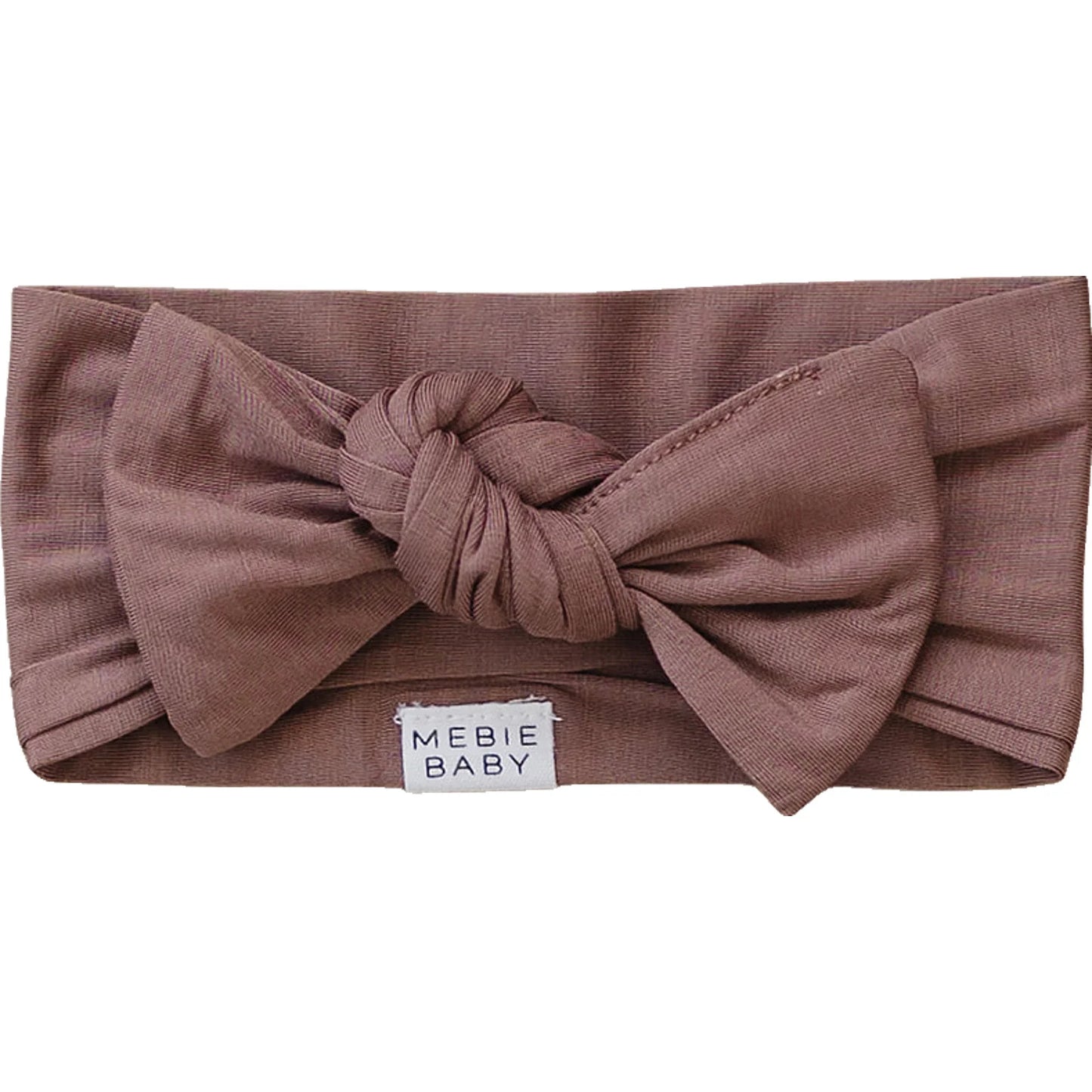 Mebie Baby Bamboo Head Wrap || Plum
