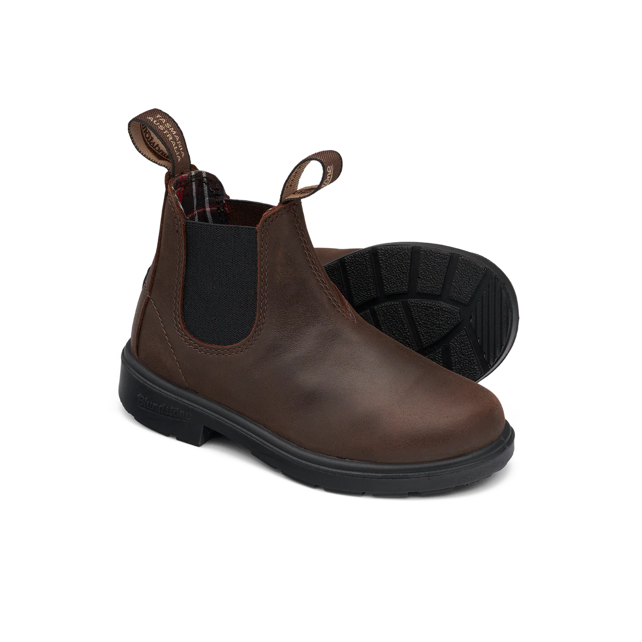 Kids Blundstone Boots || Antique Brown