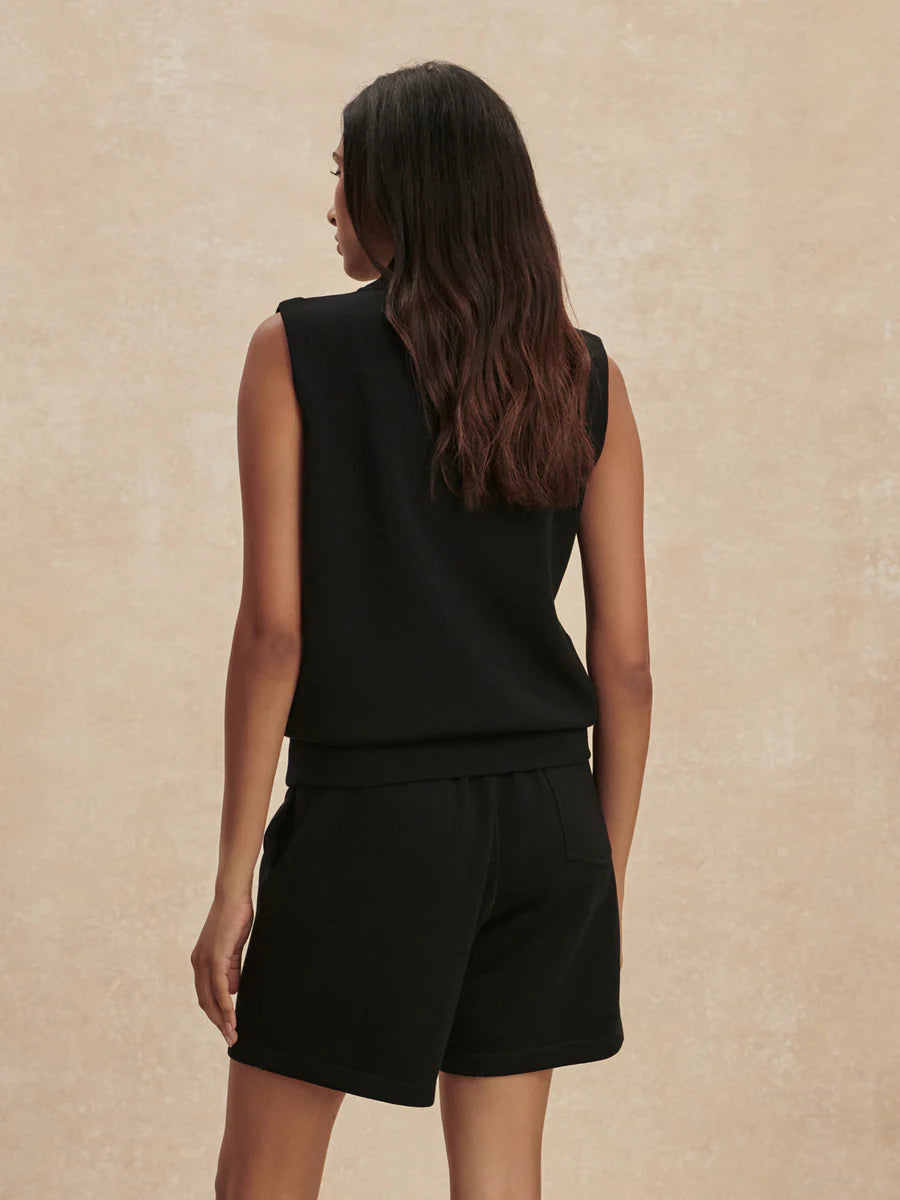 Varley Latia Button Through Tank || Black