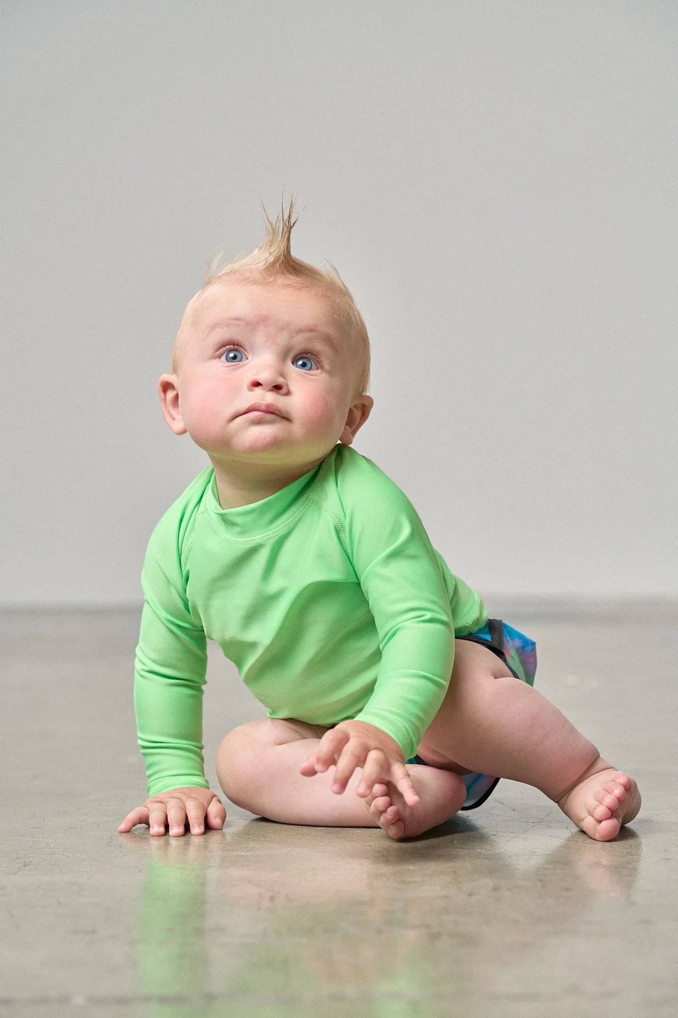 Little Bipsy Rash Guard || Green