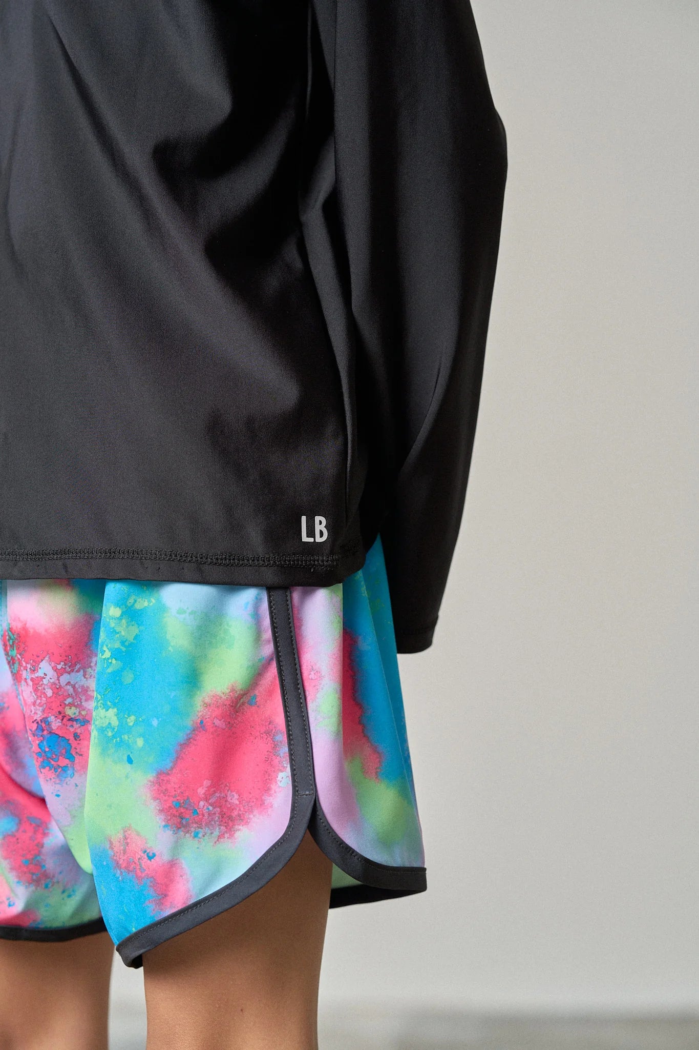 Little Bipsy Boys Swim Short || Neon Watercolor