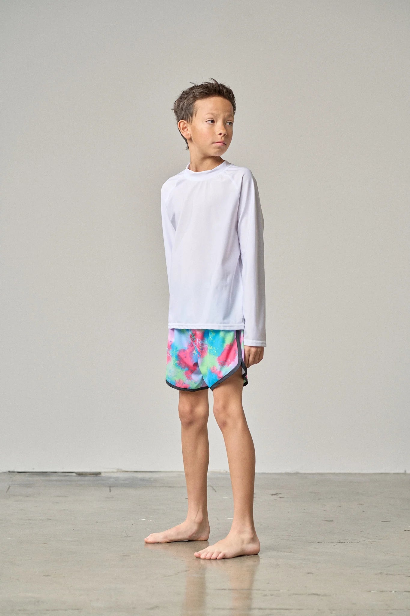 Little Bipsy Rash Guard || White