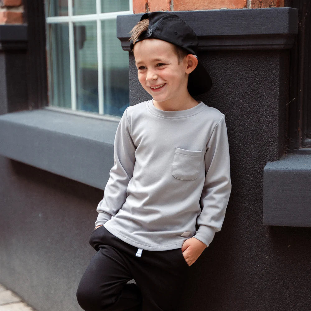 SWIZZ Pocket Long Sleeve || Fog