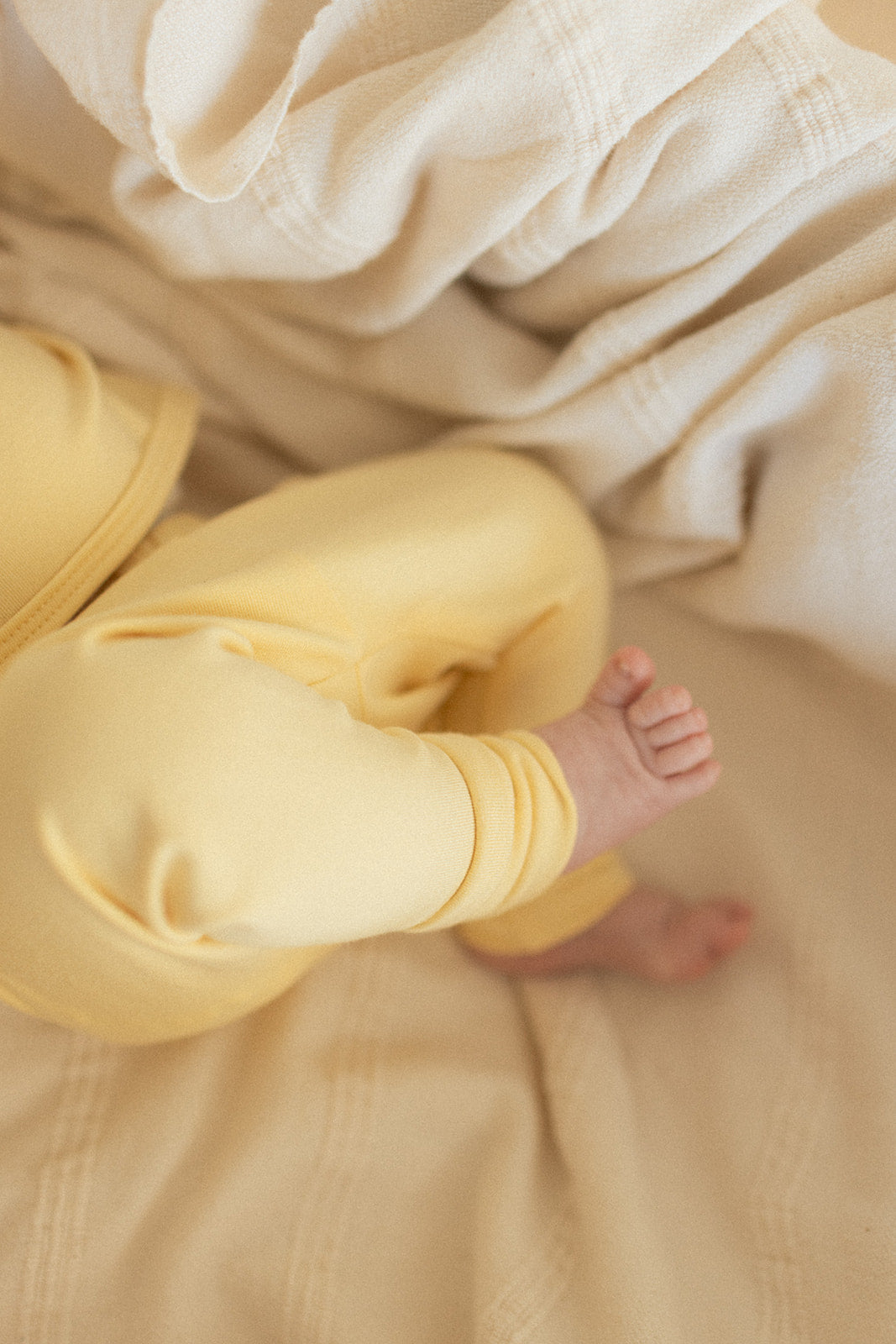 Jax and Lennon Infant Leggings || Lemon Gelato