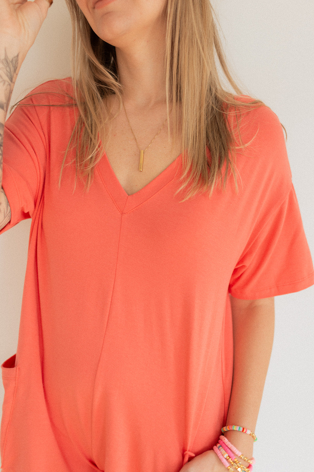 Jax and Lennon Ladies Shorts Romper || Watermelon Ice