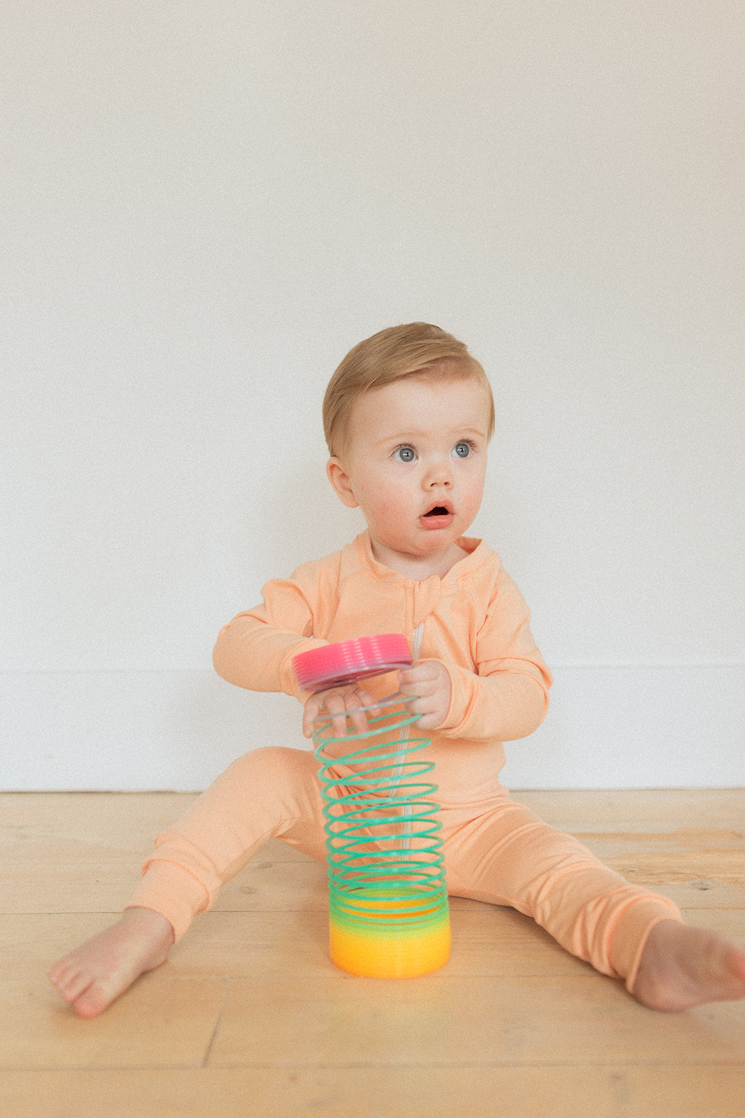 Jax and Lennon Lounge Suit || Peach Popsicle