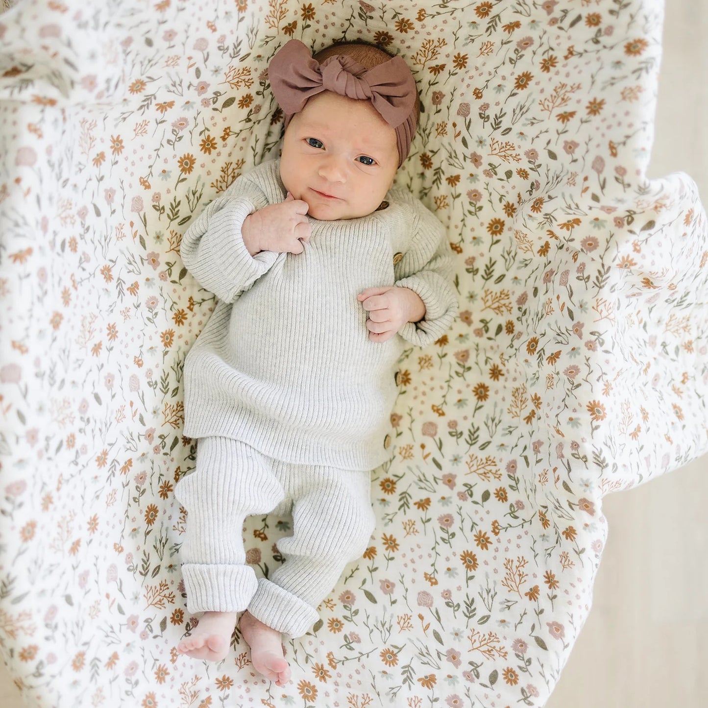 Mebie Baby Bamboo Head Wrap || Plum