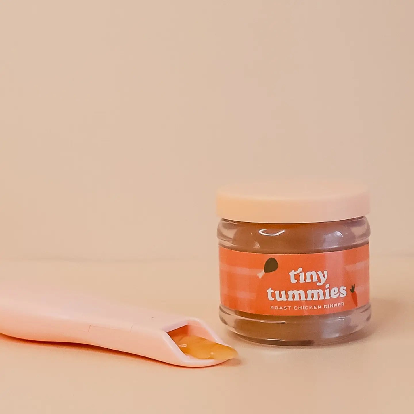 Tiny Harlow Tiny Tummies Baby Doll Food || Chicken Dinner