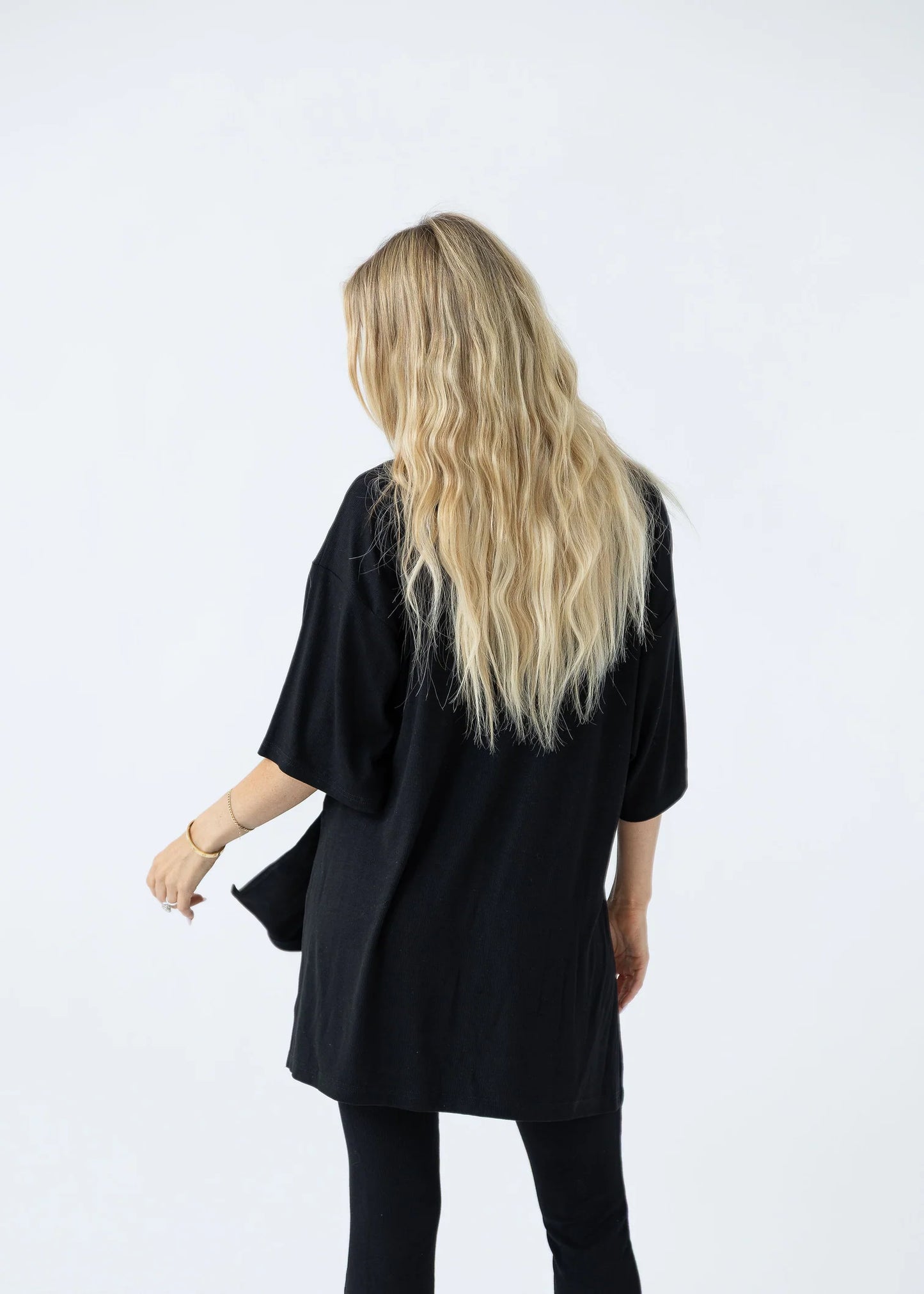 Foxy Kind All Weekend Long Pant Set || Black