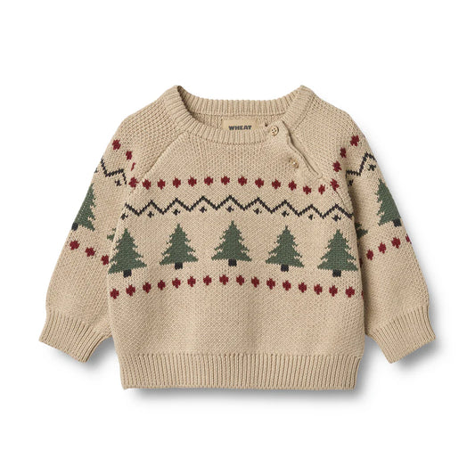 Wheat Kids Jacquard Pullover Balou