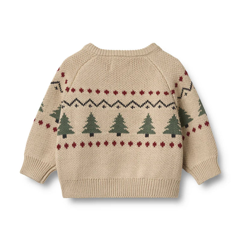 Wheat Kids Jacquard Pullover Balou