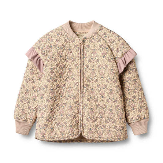 Wheat Kids Thermo Jacket Ellas || Mellow Peach Tapestry