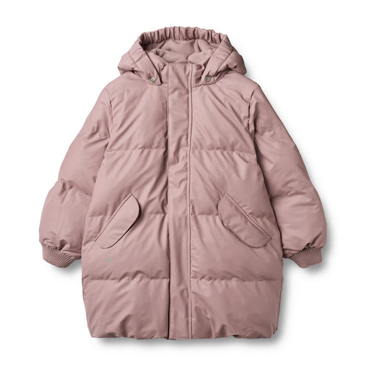 Wheat Kids Puffer Jacket Coast || Dusty Lavender