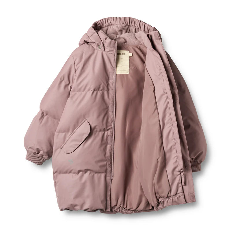 Wheat Kids Puffer Jacket Coast || Dusty Lavender