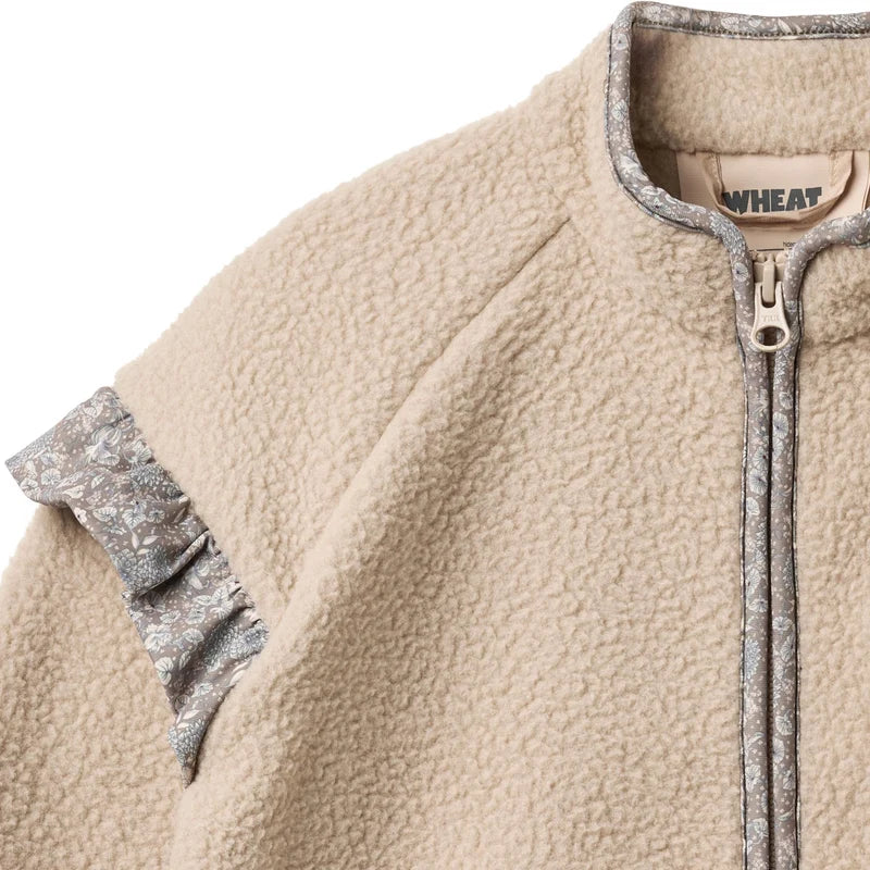 Wheat Kids Fleece Jacket Ellena || Grey Moon