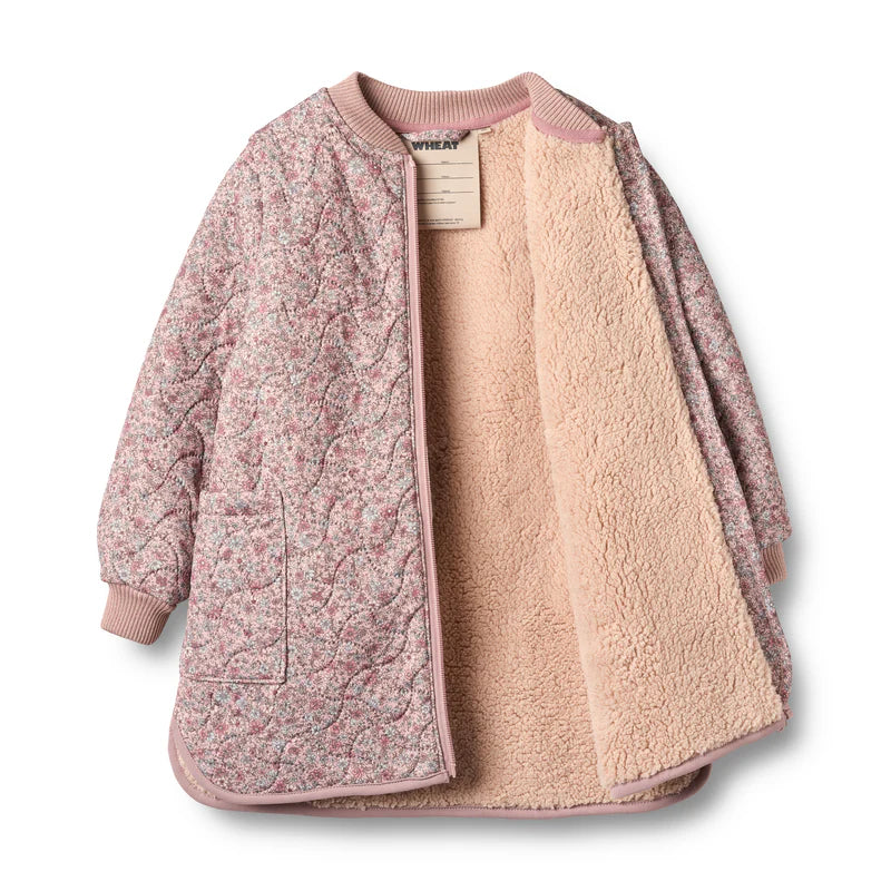 Wheat Kids Thermo Jacket Helga || Soft Lavender Flowers