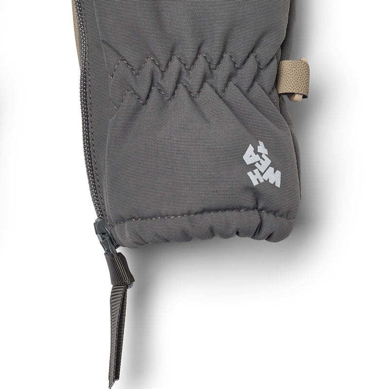 Wheat Kids Technical Mittens || Dark Charcoal