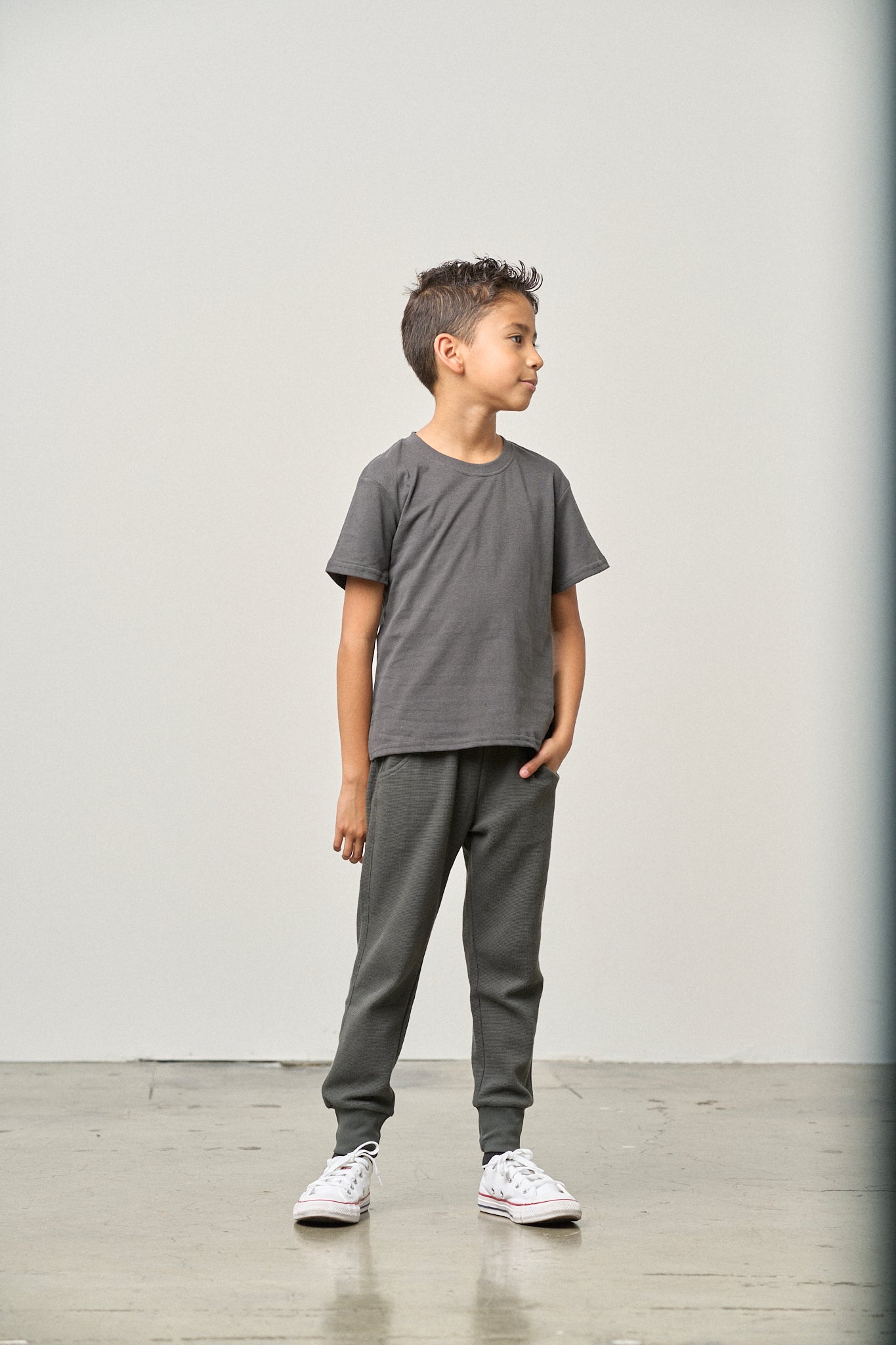 Little Bipsy Elevated Tee || Shadow