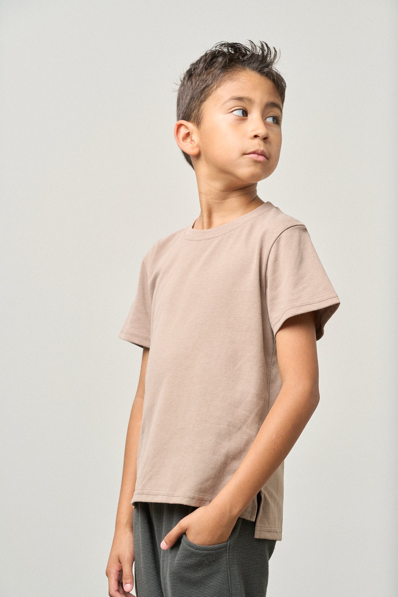 Little Bipsy Elevated Tee || Mushroom