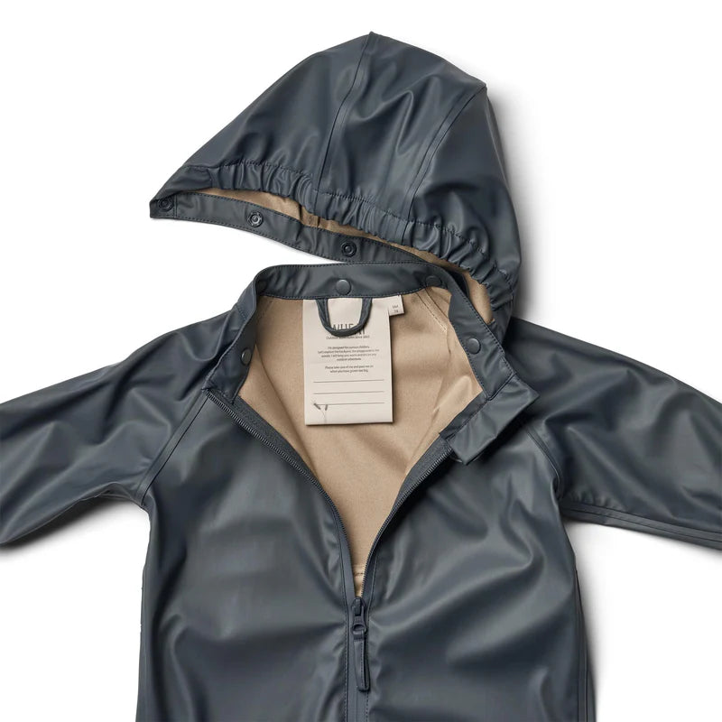 Wheat Kids Rainsuit || Ink