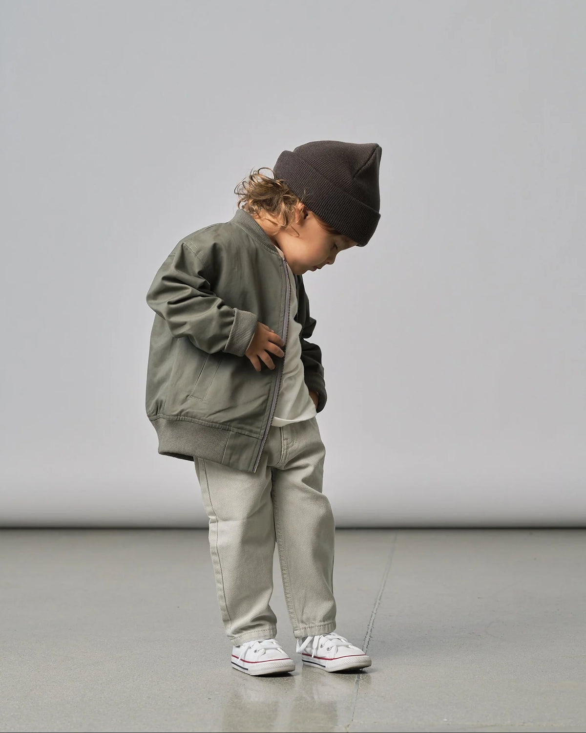 PRE-ORDER Little Bipsy Cotton Twill Jacket || Green