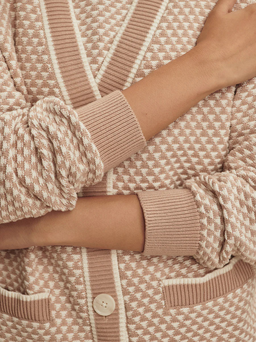 Varley Tarran Stitch Knit Cardigan