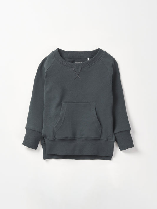 Little Bipsy Pocket Pullover || Shadow