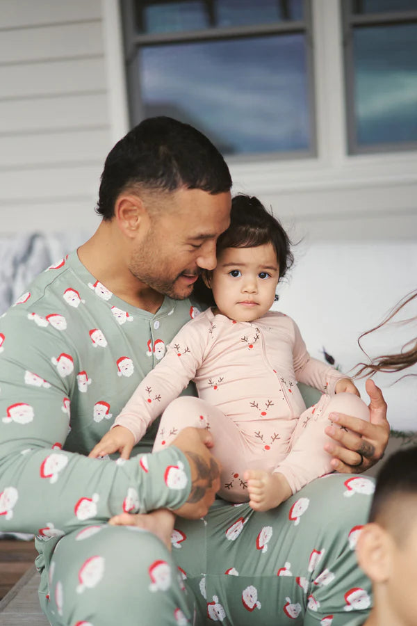 Bambi & Birdie Zipper Sleeper || Reindeer