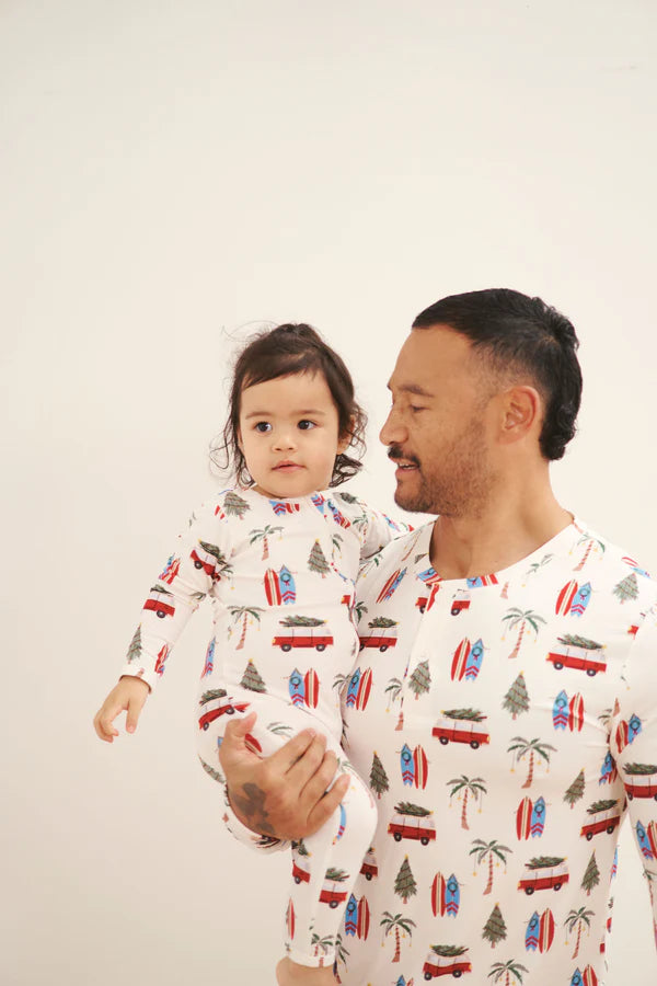 Bambi & Birdie Zipper Sleeper || Cali Christmas