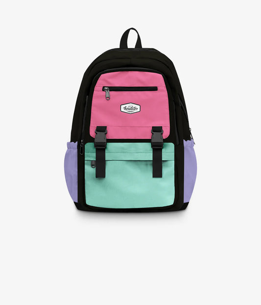 Headster Colorblock 26L Backpack || Flushed Pink
