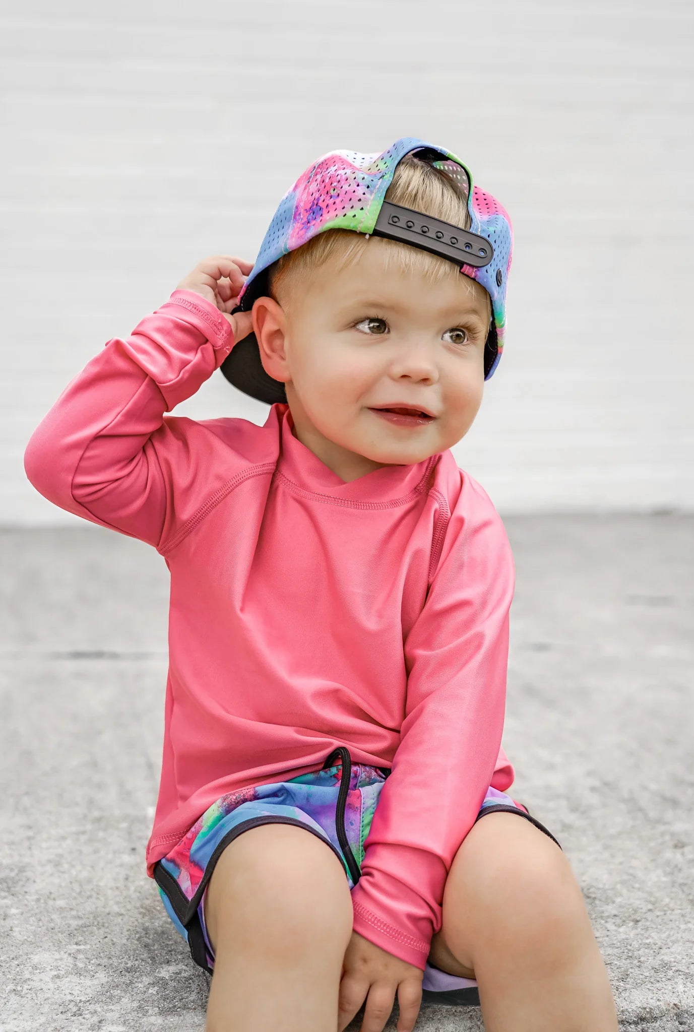 Little Bipsy Rash Guard || Pink