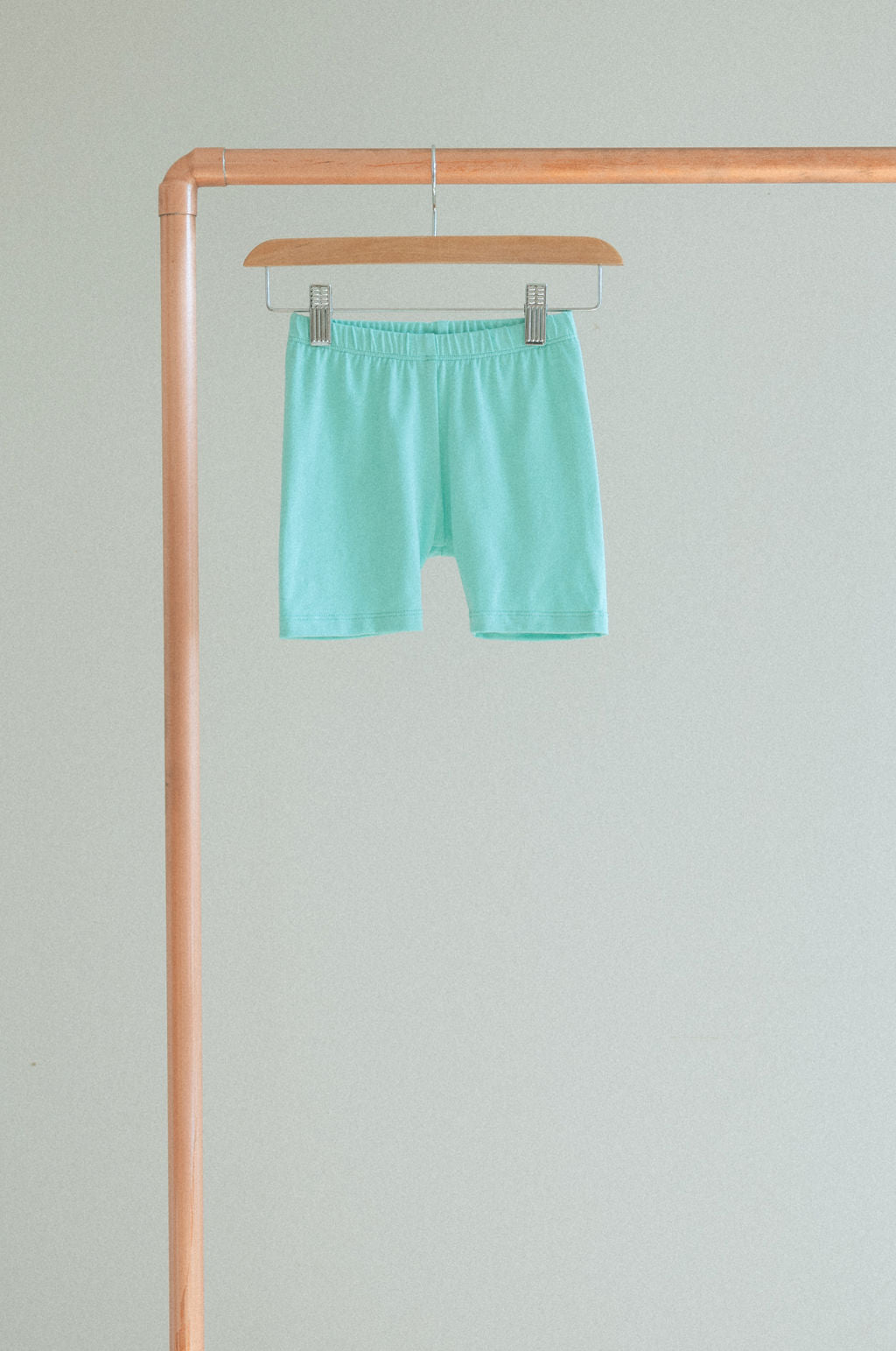 Jax and Lennon Bike Shorts || Lime Sherbert