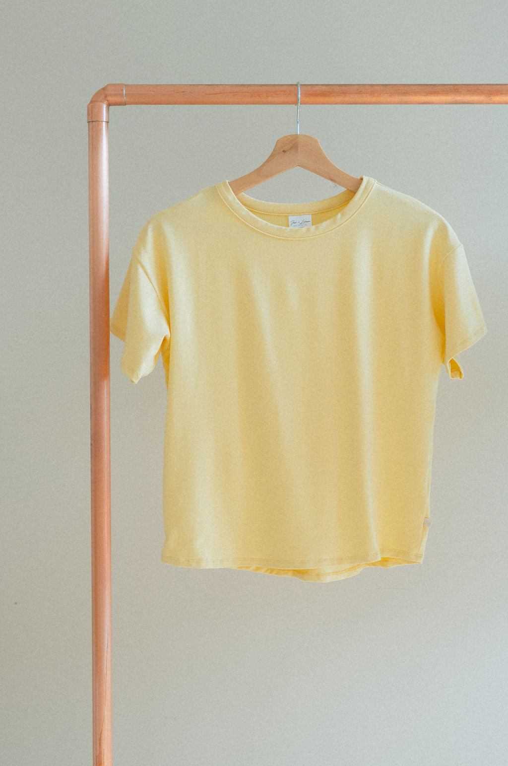 Jax and Lennon Youth Essential Tee || Lemon Gelato