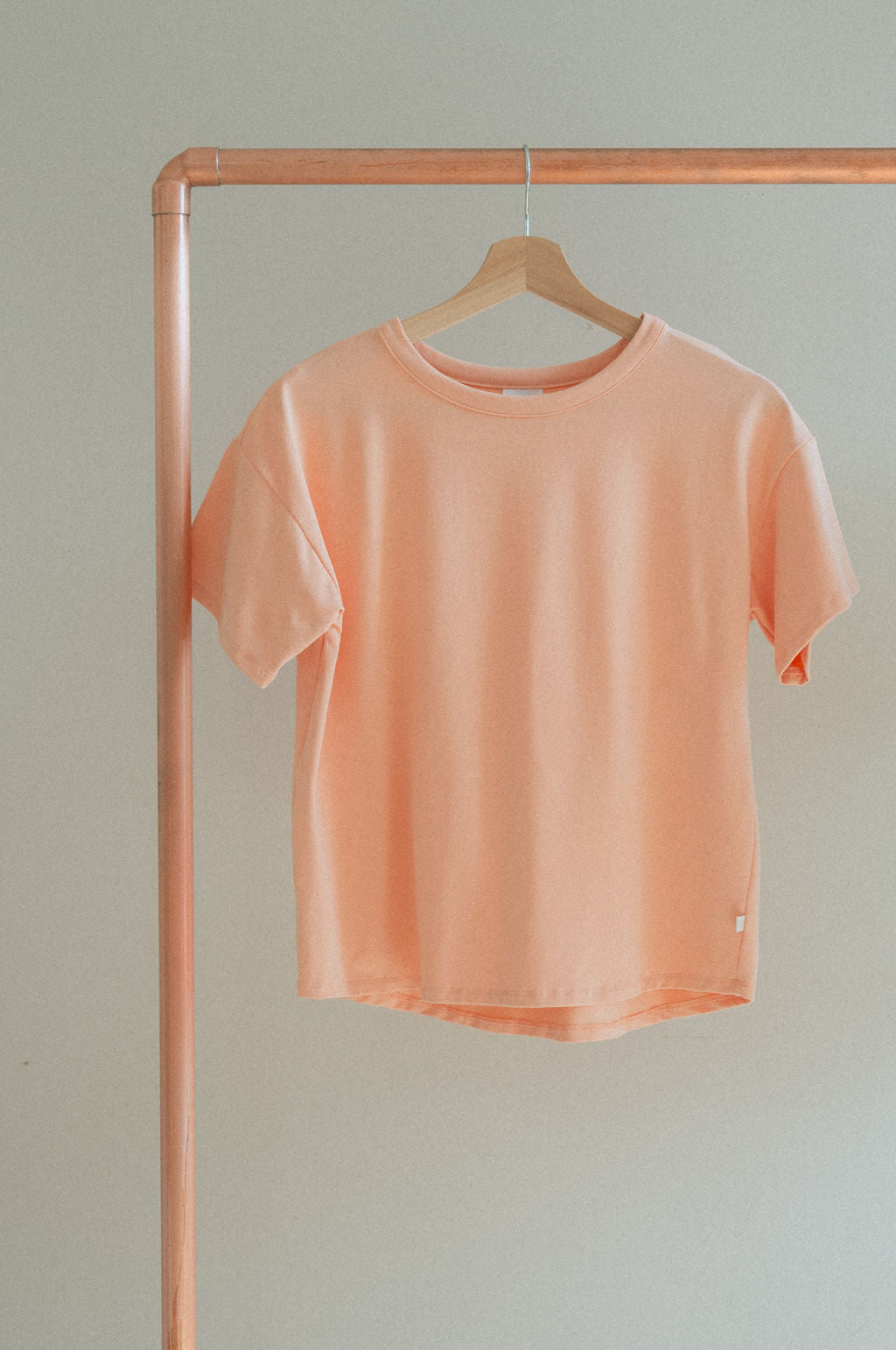 Jax and Lennon Essential Tee || Peach Popsicle