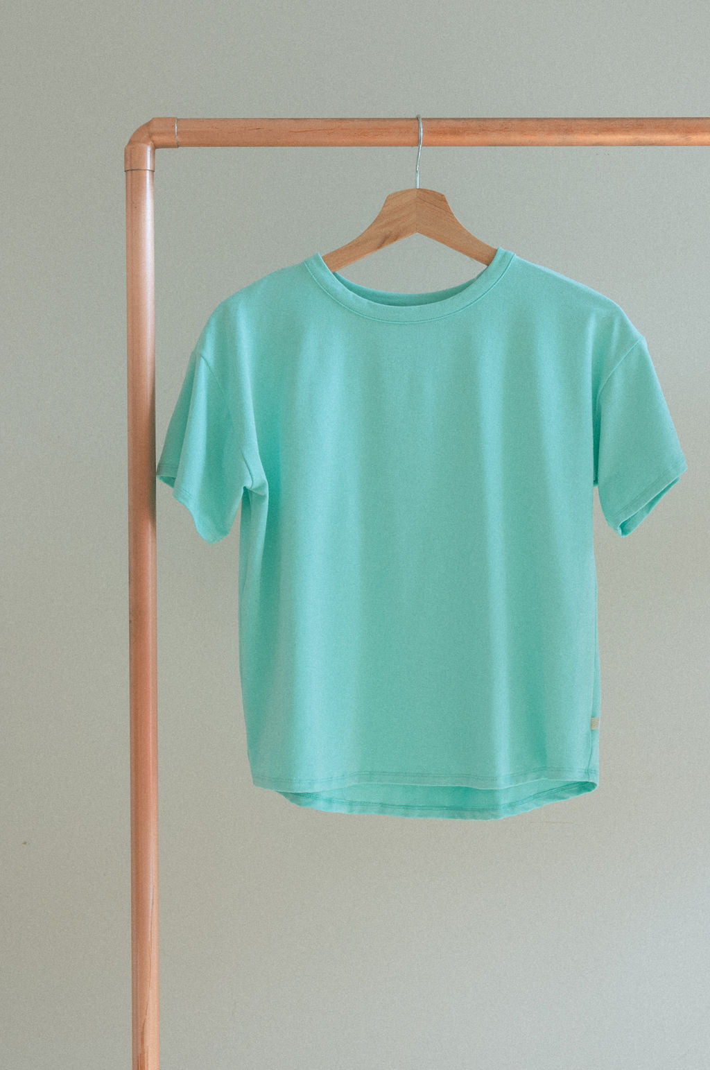 Jax and Lennon Essential Tee || Lime Sherbert